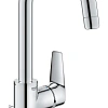 Смеситель для раковины GROHE Start Edge с донным клапаном, L-Size, хром (23776001) Смеситель для раковины GROHE Start Edge с донным клапаном, L-Size, хром (23776001)