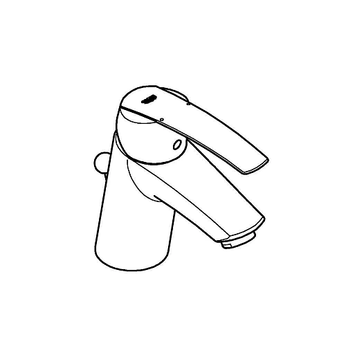 Смеситель для раковины GROHE Start с донным клапаном, S-size, хром (32559001) Смеситель для раковины GROHE Start с донным клапаном, S-size, хром (32559001)