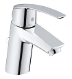 Смеситель для раковины GROHE Start с донным клапаном, S-size, хром (32559001) Смеситель для раковины GROHE Start с донным клапаном, S-size, хром (32559001)