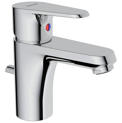 Смеситель для раковины GROHE Vigour средний излив, с донным клапаном, хром (75140826) Смеситель для раковины GROHE Vigour средний излив, с донным клапаном, хром (75140826)