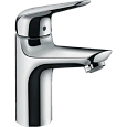 Смеситель для раковины Hansgrohe 100, CoolStart, со сливным клапаном Push-Open 71032000, хром Смеситель для раковины Hansgrohe 100, CoolStart, со сливным клапаном Push-Open 71032000, хром