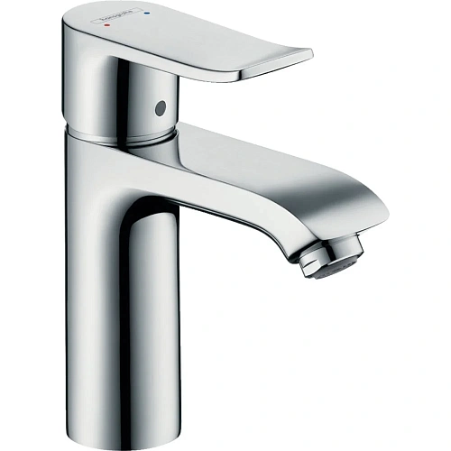 Смеситель для раковины Hansgrohe 110 LowFlow 3,5 л / мин, без сливного набора 31204000, хром Смеситель для раковины Hansgrohe 110 LowFlow 3,5 л / мин, без сливного набора 31204000, хром
