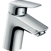 Смеситель для раковины Hansgrohe 70, с металлическим сливным гарнитуром 71170000, хром