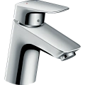 Смеситель для раковины Hansgrohe 70, с металлическим сливным гарнитуром 71170000, хром Смеситель для раковины Hansgrohe 70, с металлическим сливным гарнитуром 71170000, хром