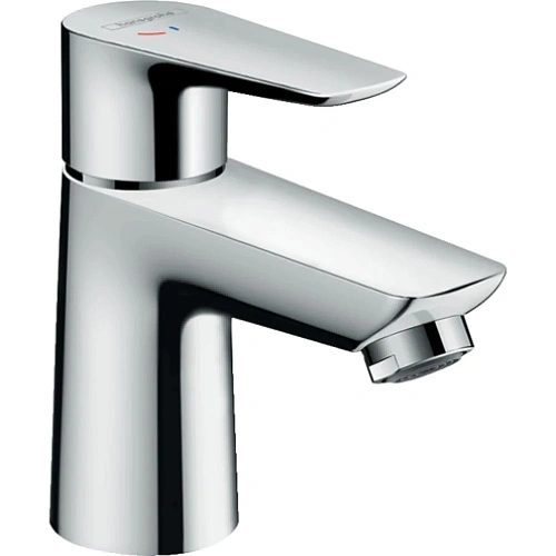 Смеситель для раковины Hansgrohe 80, CoolStart, без сливного набора 71704000, хром Смеситель для раковины Hansgrohe 80, CoolStart, без сливного набора 71704000, хром