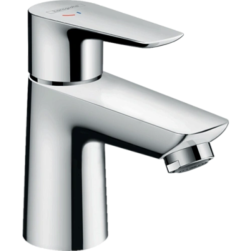 Смеситель для раковины Hansgrohe 80, CoolStart, без сливного набора 71704000, хром Смеситель для раковины Hansgrohe 80, CoolStart, без сливного набора 71704000, хром