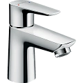 Смеситель для раковины Hansgrohe 80, LowFlow 3,5 л / мин, со сливным гарнитуром 71705000, хром Смеситель для раковины Hansgrohe 80, LowFlow 3,5 л / мин, со сливным гарнитуром 71705000, хром
