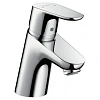 Смеситель для раковины Hansgrohe CoolStart, Eco картридж, со сливным гарнитуром 31738000, хром
