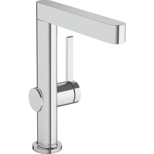 Смеситель для раковины Hansgrohe Finoris 230, с поворотным изливом, со сливным клапаном Push-Open 76060000. Смеситель для раковины Hansgrohe Finoris 230, с поворотным изливом, со сливным клапаном Push-Open 76060000.