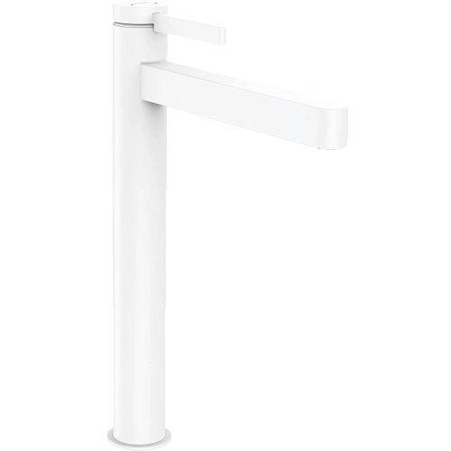 Смеситель для раковины Hansgrohe Finoris 260, со сливным клапаном Push-Open 76070700, матовый белый Смеситель для раковины Hansgrohe Finoris 260, со сливным клапаном Push-Open 76070700, матовый белый