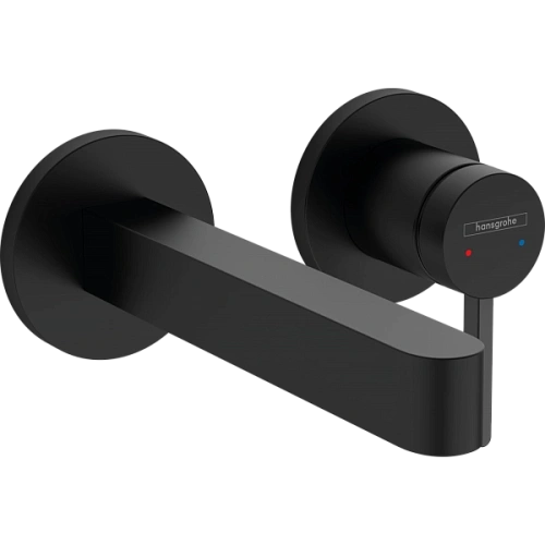 Смеситель для раковины Hansgrohe Finoris скрытого монтажа, настенный, с изливом 16.8 см 76051670, ма Смеситель для раковины Hansgrohe Finoris скрытого монтажа, настенный, с изливом 16.8 см 76051670, ма