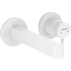 Смеситель для раковины Hansgrohe Finoris скрытого монтажа, настенный, с изливом 16.8 см 76051700, ма