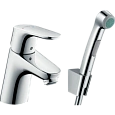 Смеситель для раковины hansgrohe Focus E2 с Гигиенический душем 31926000 Смеситель для раковины hansgrohe Focus E2 с Гигиенический душем 31926000