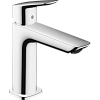 Смеситель для раковины Hansgrohe Logis 110 Fine CoolStart со сливным гарнитуром 71251000, хром
