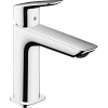 Смеситель для раковины Hansgrohe Logis 110 Fine CoolStart со сливным гарнитуром 71254000, хром Смеситель для раковины Hansgrohe Logis 110 Fine CoolStart со сливным гарнитуром 71254000, хром