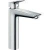 Смеситель для раковины Hansgrohe Logis 190, CoolStart, со сливным гарнитуром, керамический узел 71095000.