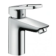 Смеситель для раковины hansgrohe Logis loop со средним изливом и сливным гарнитуром, хром 71151000 Смеситель для раковины hansgrohe Logis loop со средним изливом и сливным гарнитуром, хром 71151000
