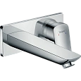 Смеситель для раковины hansgrohe Logis настенный, хром 71220000 Смеситель для раковины hansgrohe Logis настенный, хром 71220000