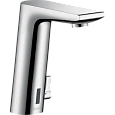 Смеситель для раковины Hansgrohe Metris S, электронный, с регулировкой температуры, питание от батарейки 31100000. Смеситель для раковины Hansgrohe Metris S, электронный, с регулировкой температуры, питание от батарейки 31100000.