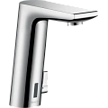 Смеситель для раковины Hansgrohe Metris S, электронный, с регулировкой температуры, с питанием от сети 31102000. Смеситель для раковины Hansgrohe Metris S, электронный, с регулировкой температуры, с питанием от сети 31102000.