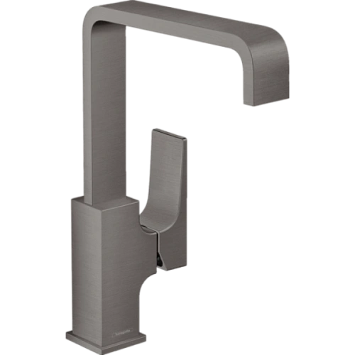 Смеситель для раковины Hansgrohe Metropol 32511340, шлифованный черный хром Смеситель для раковины Hansgrohe Metropol 32511340, шлифованный черный хром