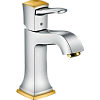 Смеситель для раковины Hansgrohe Metropol Classic хром/золото 31300090
