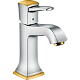 Смеситель для раковины Hansgrohe Metropol Classic хром/золото 31300090 Смеситель для раковины Hansgrohe Metropol Classic хром/золото 31300090