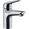 Смеситель для раковины Hansgrohe Novus 100 без донного клапана 71031000