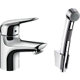 Смеситель для раковины Hansgrohe Novus 71144000 с Гигиенический душем Смеситель для раковины Hansgrohe Novus 71144000 с Гигиенический душем