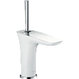 Смеситель для раковины hansgrohe PuraVida белый/хром 15075400 Смеситель для раковины hansgrohe PuraVida белый/хром 15075400