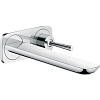 Смеситель для раковины hansgrohe PuraVida настенный с длинным изливом, хром 15085000