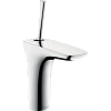 Смеситель для раковины hansgrohe PuraVida со сливным клапаном Push-Open, хром 15070000