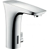 Смеситель для раковины hansgrohe PuraVida электронный с регулировкой температуры, хром 15170000