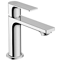 Смеситель для раковины Hansgrohe Rebris E 110 CoolStart, со сливным гарнитуром 72559000, хром Смеситель для раковины Hansgrohe Rebris E 110 CoolStart, со сливным гарнитуром 72559000, хром