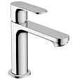 Смеситель для раковины Hansgrohe Rebris S 110 CoolStart, со сливным гарнитуром 72588000, хром Смеситель для раковины Hansgrohe Rebris S 110 CoolStart, со сливным гарнитуром 72588000, хром