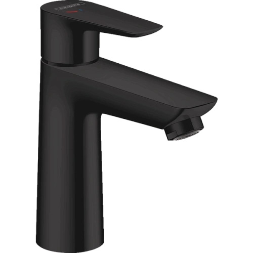 Смеситель для раковины Hansgrohe Talis E 110, CoolStart, без сливного набора 71714670, матовый черны Смеситель для раковины Hansgrohe Talis E 110, CoolStart, без сливного набора 71714670, матовый черны