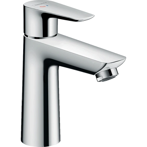 Смеситель для раковины Hansgrohe Talis E 110, CoolStart, со сливным гарнитуром 71713000, хром Смеситель для раковины Hansgrohe Talis E 110, CoolStart, со сливным гарнитуром 71713000, хром