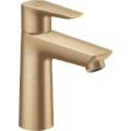 Смеситель для раковины Hansgrohe Talis E 110, CoolStart, со сливным гарнитуром 71713140, шлифованная Смеситель для раковины Hansgrohe Talis E 110, CoolStart, со сливным гарнитуром 71713140, шлифованная