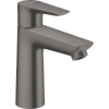 Смеситель для раковины Hansgrohe Talis E 110, без сливного набора, 71712340, шлифованный черный хром