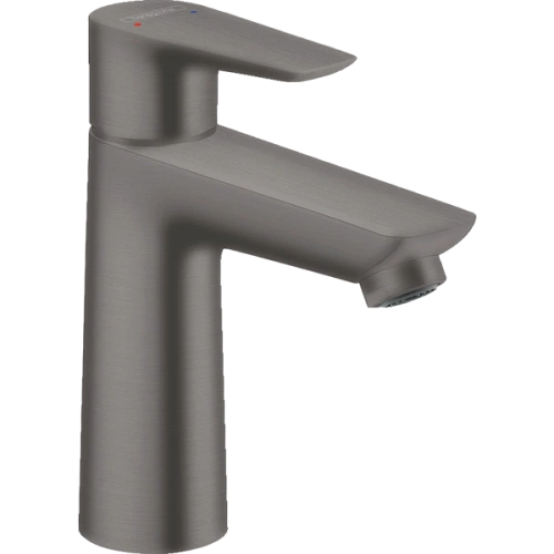 Смеситель для раковины Hansgrohe Talis E 110, без сливного набора, 71712340, шлифованный черный хром Смеситель для раковины Hansgrohe Talis E 110, без сливного набора, 71712340, шлифованный черный хром