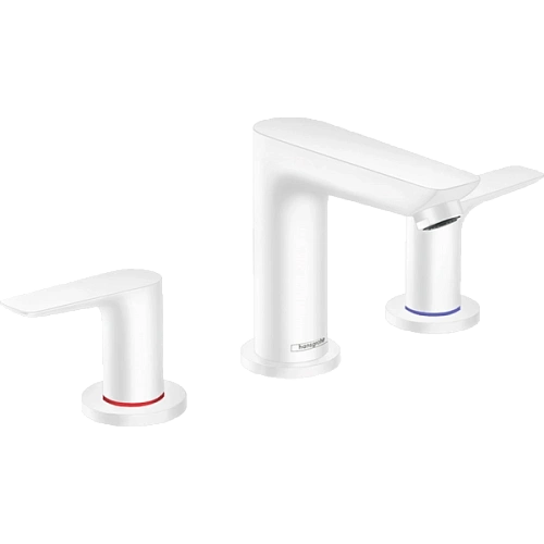 Смеситель для раковины hansgrohe Talis E на 3 отверстия, со сливным гарнитуром 71733700 Смеситель для раковины hansgrohe Talis E на 3 отверстия, со сливным гарнитуром 71733700