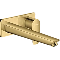 Смеситель для раковины Hansgrohe Talis E настенный с длинным изливом 71734990, полированное золото Смеситель для раковины Hansgrohe Talis E настенный с длинным изливом 71734990, полированное золото
