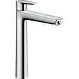 Смеситель для раковины hansgrohe Talis E с высоким изливом и сливным гарнитуром, хром 71716000 Смеситель для раковины hansgrohe Talis E с высоким изливом и сливным гарнитуром, хром 71716000