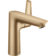 Смеситель для раковины Hansgrohe Talis E со сливным гарнитуром 71754140, шлифованная бронза Смеситель для раковины Hansgrohe Talis E со сливным гарнитуром 71754140, шлифованная бронза