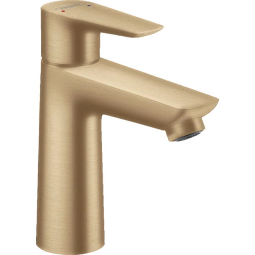 Смеситель для раковины Hansgrohe Talis E со средним изливом и сливным гарнитуром 71710140, шлиф. Бро Смеситель для раковины Hansgrohe Talis E со средним изливом и сливным гарнитуром 71710140, шлиф. Бро