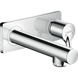 Смеситель для раковины hansgrohe Talis S настенный, хром 72110000 Смеситель для раковины hansgrohe Talis S настенный, хром 72110000