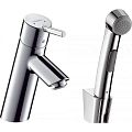 Смеситель для раковины Hansgrohe Talis S2 без сливного гарнитура, с гигиеническим душем 32140000, хр Смеситель для раковины Hansgrohe Talis S2 без сливного гарнитура, с гигиеническим душем 32140000, хр