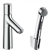 Смеситель для раковины hansgrohe Talis Select S с Гигиенический душем, хром 72291000