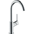 Смеситель для раковины Hansgrohe Talis с поворотным изливом и сливным гарнитуром 32084000, хром Смеситель для раковины Hansgrohe Talis с поворотным изливом и сливным гарнитуром 32084000, хром