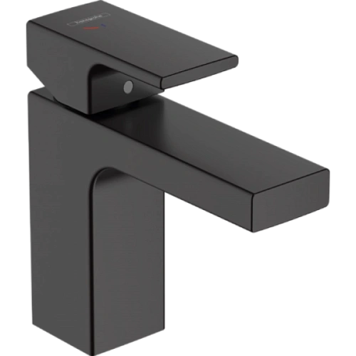 Смеситель для раковины Hansgrohe Vernis Shape 100 71594670, матовый черный Смеситель для раковины Hansgrohe Vernis Shape 100 71594670, матовый черный